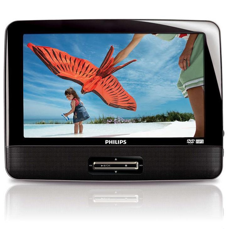DVD Portátil Philips 9 LCD PD9012/37 - Reacondicionado