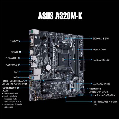 Computadora Pc Gamer Amd Radeon Vega 3 Hdd 1tb 8gb Kit Gamer