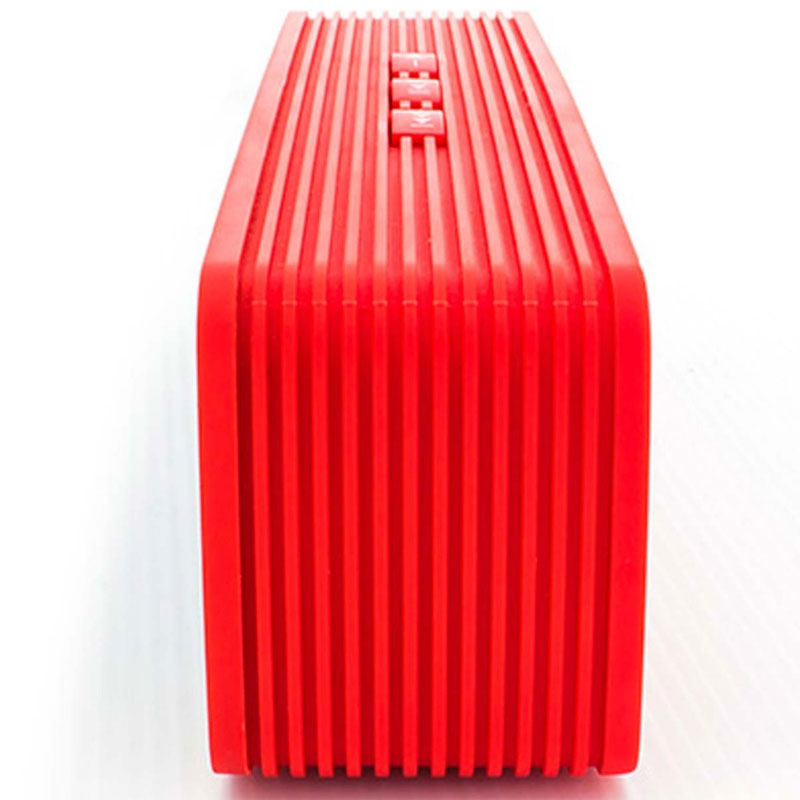 Bocinas VORAGO Speaker 100 Bluetooth 3.5MM Rojo BSP-100 