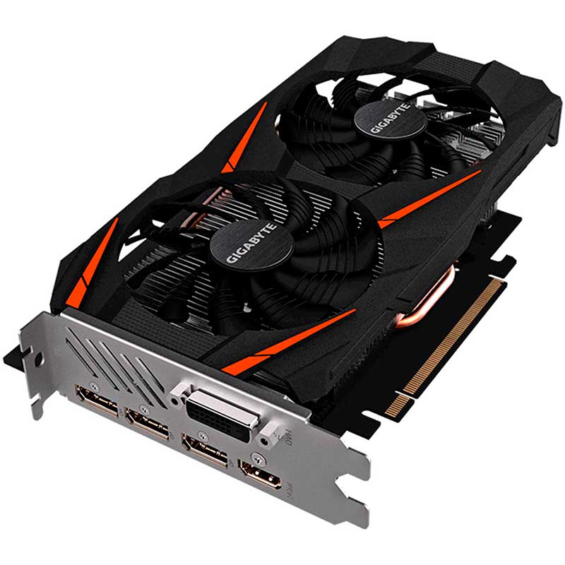 Tarjeta de Video GIGABYTE Nvidia GTX 1060 Windforce 2X OC D5X 6GB DDR5 GVN1060WF2OC6GD 20 