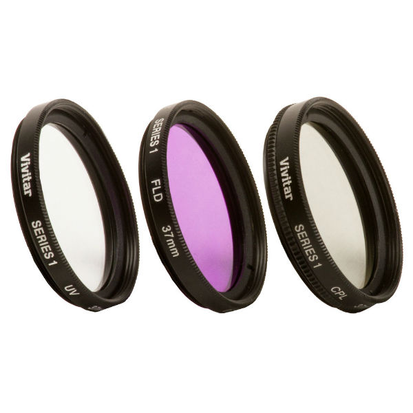 Vivitar Kit de filtros para camara 37 mm