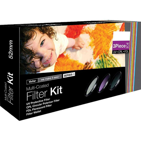 Kit de filtros para camara 58 mm