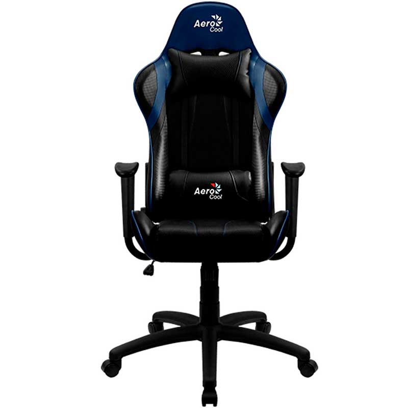 Silla Gamer AEROCOOL AC100 Air ACGC-2023101.B1 Negro Con Azul