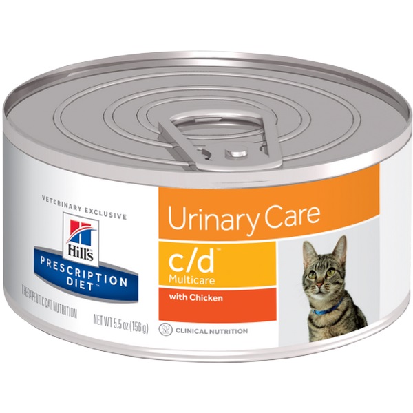 Hills Prescription Diet Alimento Húmedo Para Gato C/d Multicare Lata 0.15 Kg