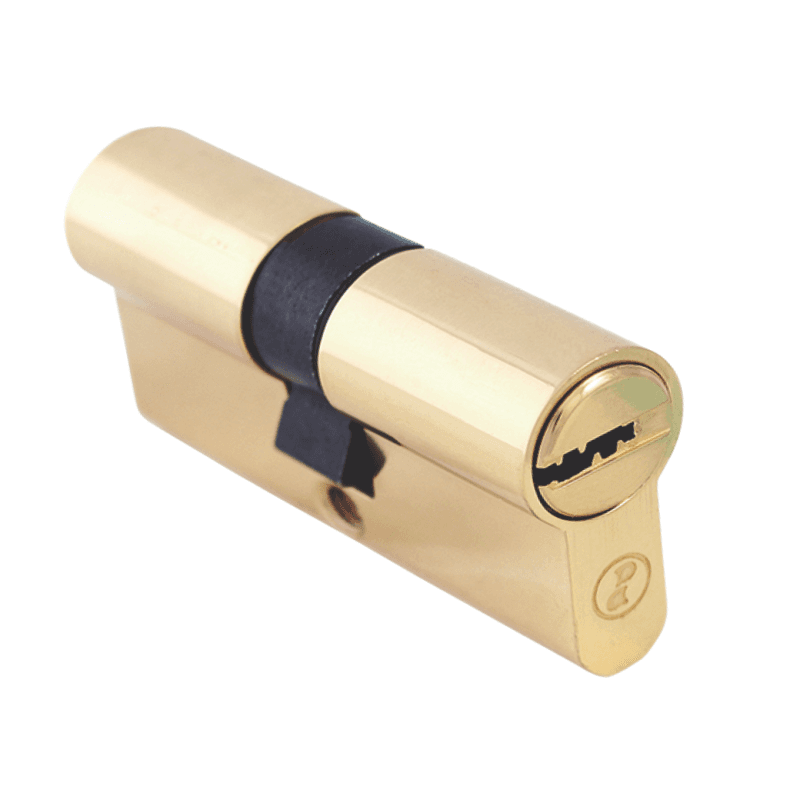 Cilindro Europeo 70mm Llave Multipunto Satinado Soprano