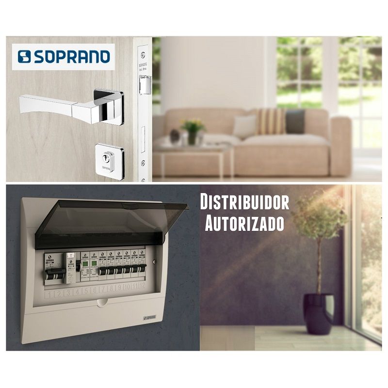 Cilindro Europeo 70mm Llave Multipunto Satinado Soprano