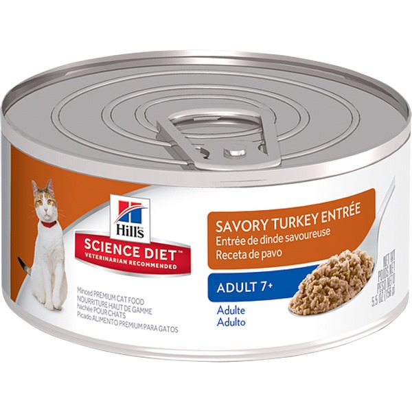 Hills Science Diet Alimento Húmedo Para Gato Maduro 7+ Lata 0.15 Kg