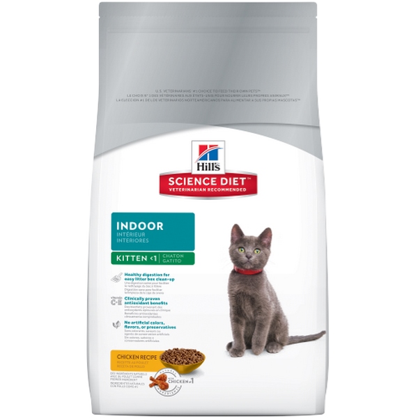 Hills Science Diet Alimento Para Gatito Indoor 3.2 Kg