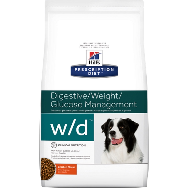 Hills Prescription Diet Alimento para Perro W/D Prevención de Sobrepeso 1.5 Kg