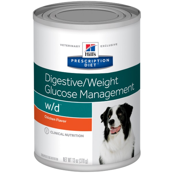 Hills Prescription Diet Alimento Húmedo Para Perro W/d Lata 370 Gr