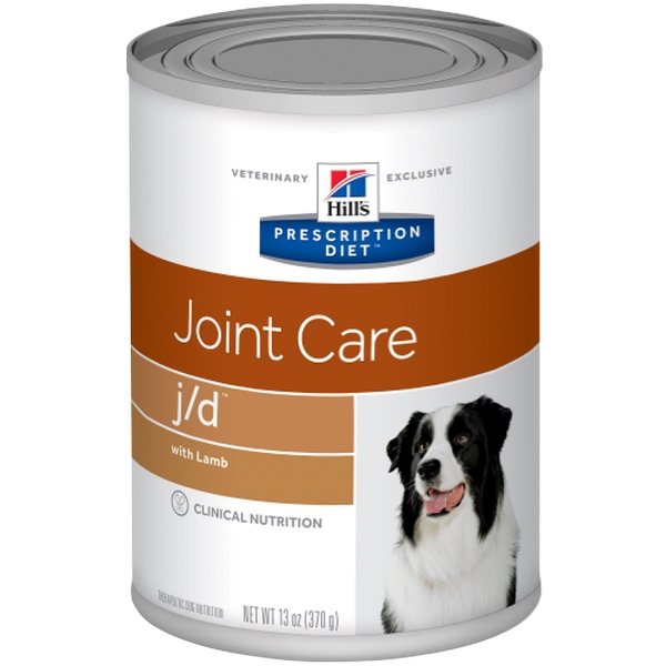 Hills Prescription Diet Alimento Húmedo Para Perro J/d Lata 370 Gr