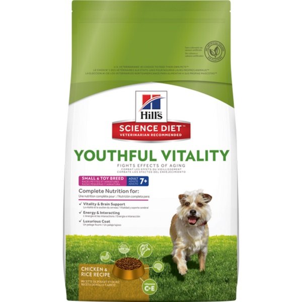 Hills Science Diet Alimento para Perro A7+ Youthful Vitality Small Bites 5.7 Kg