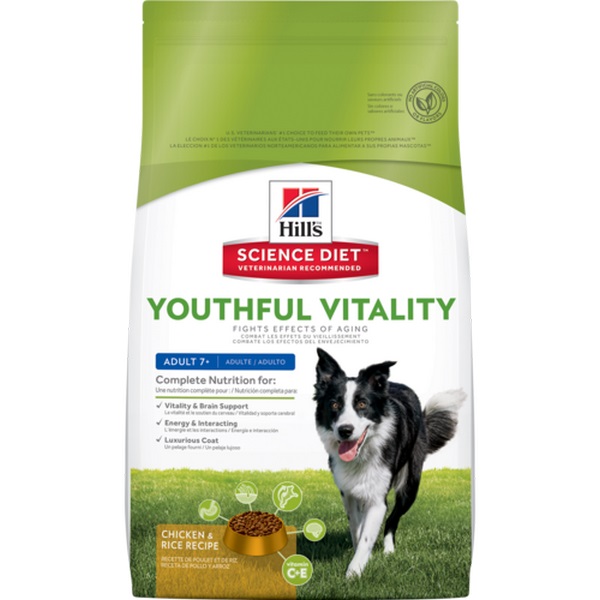 Hills Science Diet Alimento Para Perro A7+ Youthful Vitality Receta De Pollo 1.6 Kg