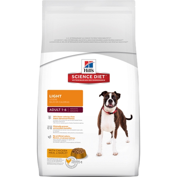 Hills Science Diet Alimento Para Perro Adulto Light 15 Kg
