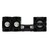 Bocina Negra Panasonic Bluetooth USB D. Bass Beat SC-AKX690