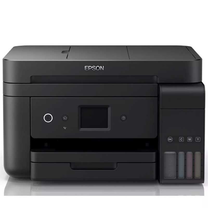 Impresora Multifuncional EPSON L6191 EcoTank Tinta Continua WI-FI USB RED ADF FAX Duplex 
