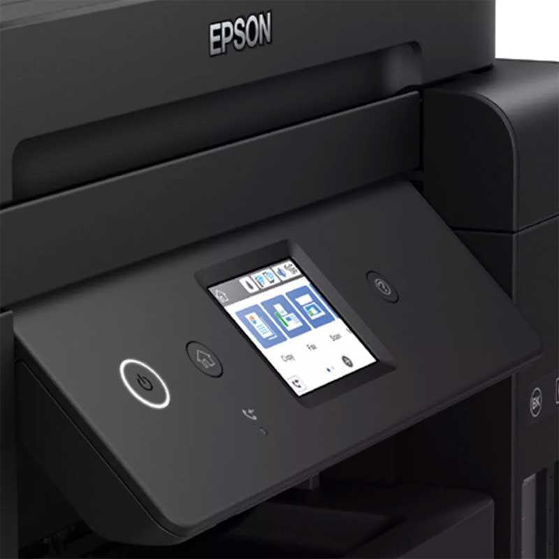 Impresora Multifuncional EPSON L6191 EcoTank Tinta Continua WI-FI USB RED ADF FAX Duplex 