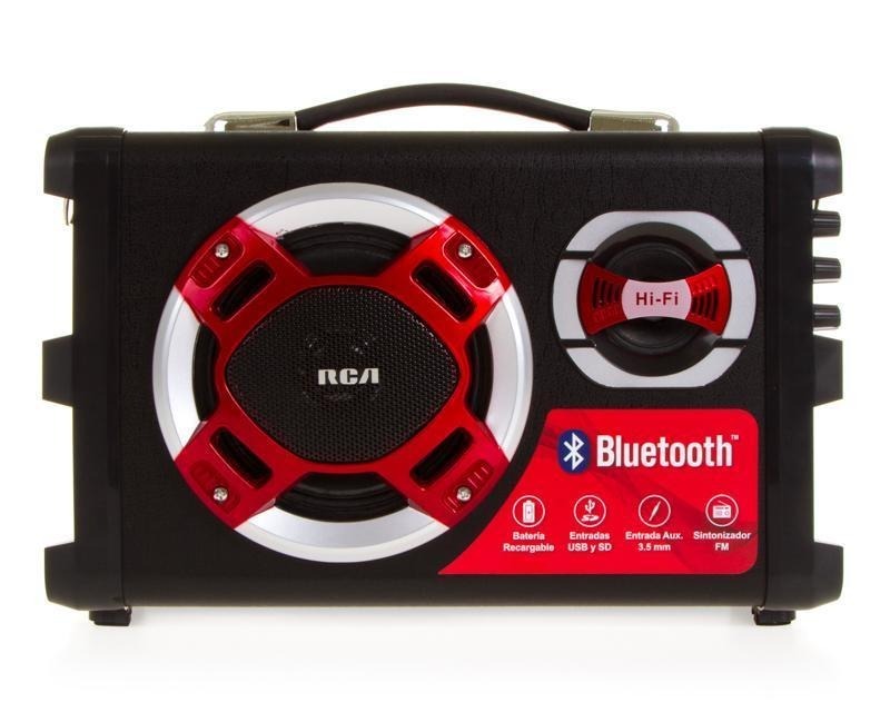 Bocina RCA SP82BT Bluethooth 25 Watts USB/SD Karaoke ALB1