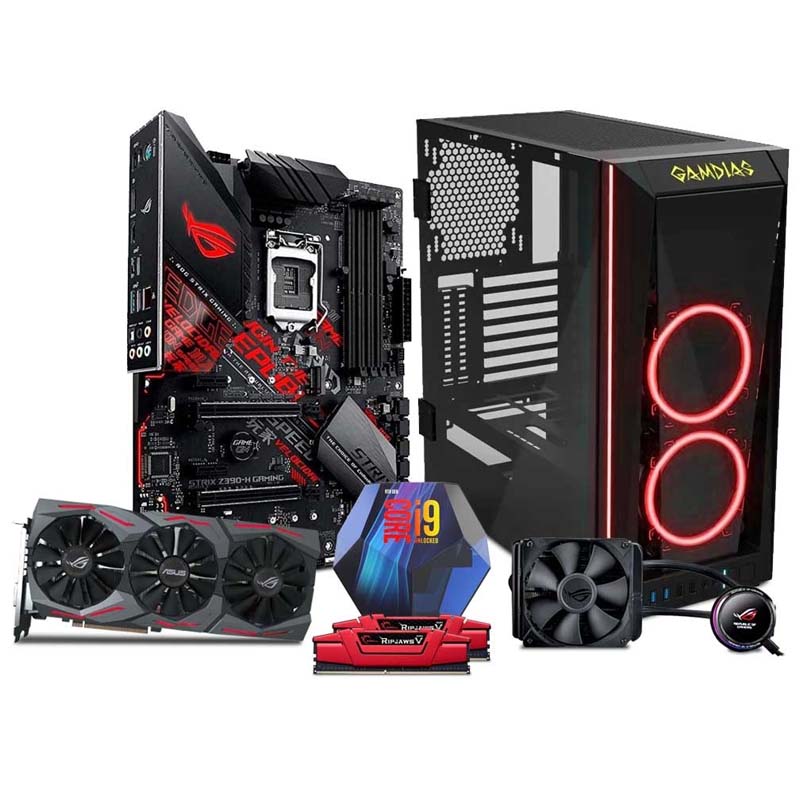 Computadora Pc Gamer Core I9 9900k Rtx 2070 16gb 120ssd 1tb