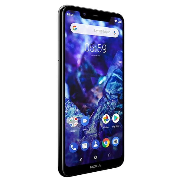 Celular NOKIA LTE TA-1112 5.1 PLUS Color NEGRO Telcel y de regalo Audifonos Inalámbricos HD y una mochila Lenovo