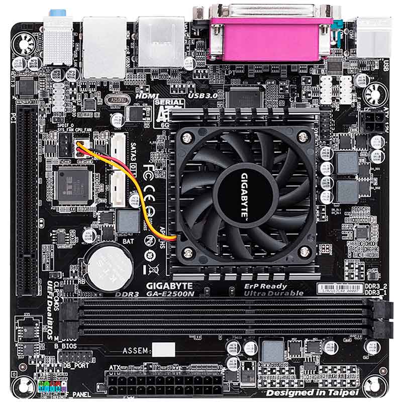 Tarjeta Madre GIGABYTE E2500N AMD E1-2500 DDR3 HDMI 