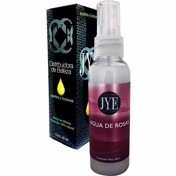 1 Botella De Agua De Rosas Jye 60 Ml 