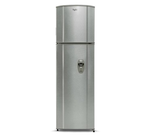 Refrigerador Whirpool 9p3 con despachador silver WT-9507S