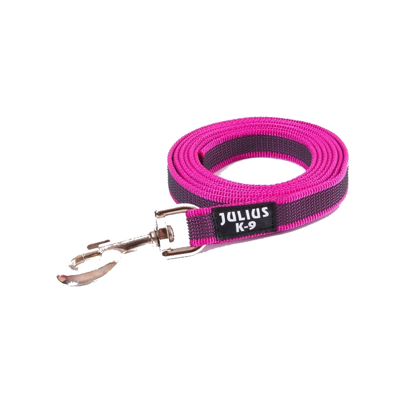 Correa Perro Julius-K9® Super-Agarre 20Mm-1.20 Rosa