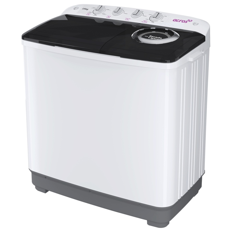 Lavadora semiautomatica Acros blanco 15kg 2 tinas ALD-1525 FH ENC