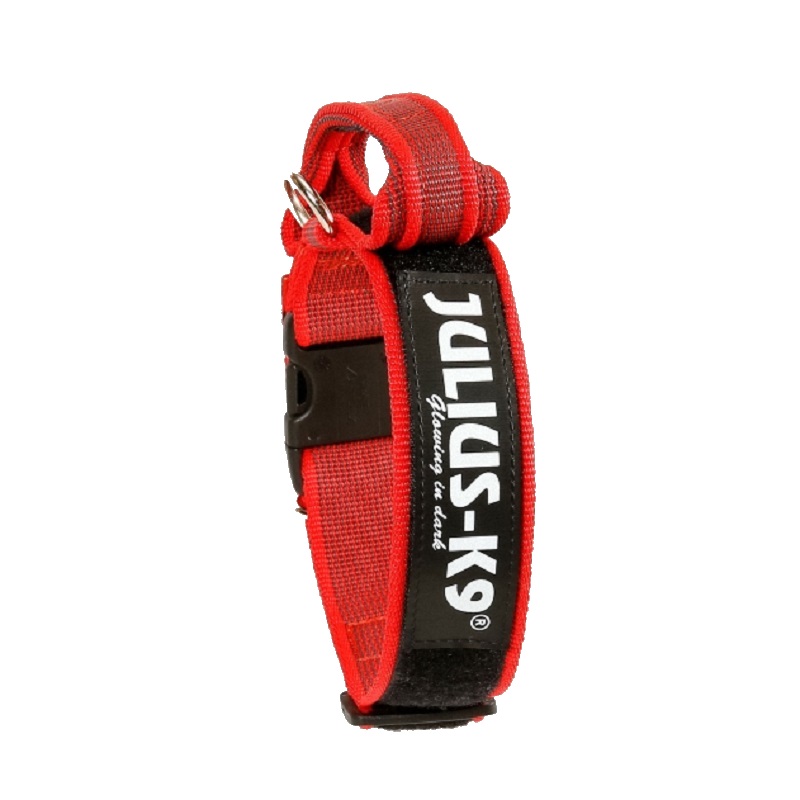 Collar Perro K9 Asa-Julius-K9® Raza Grande-Gigante Rojo