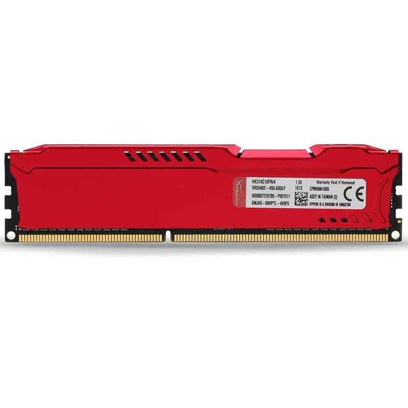 Memoria RAM DDR3 4GB 1600MHz KINGSTON HYPERX FURY HX316C10FR/4 