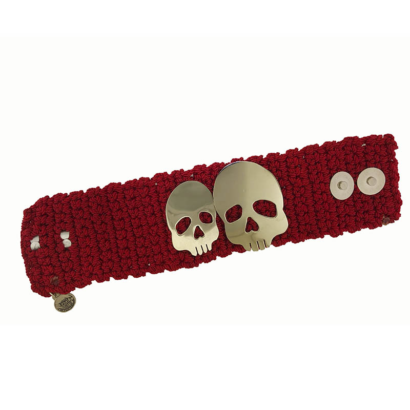 Brazalete Tejido A Crochet El Tri