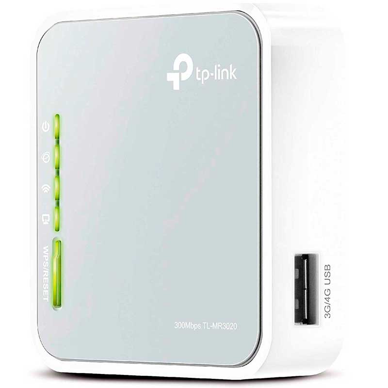 Router Inalambrico TP-LINK TL-MR3020 N150 4G 2.4Ghz 802.11n 150Mbps 