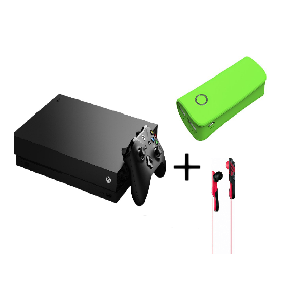 Bundle: Xbox One X + Power Bank+ Audifonos Sony 