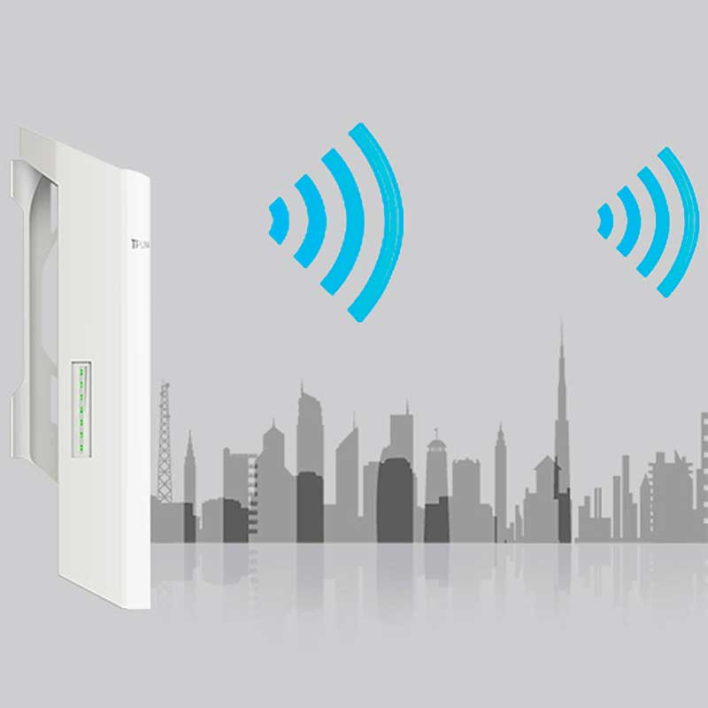 Acces Point TP-LINK para Exteriores 12dBi 2.4GHz 300Mbps CPE220