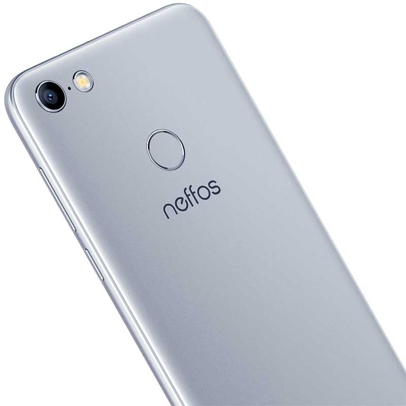 Celular Neffos C9a Hd+ 2gb 16gb Quad Core 13mpx Android 8.1 Gris TP706C24MX