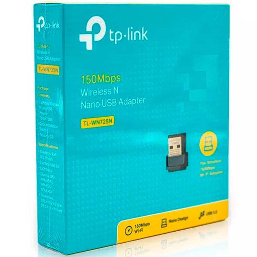 Adaptador Inalambrico USB Wifi TP-LINK TL-WN725N 2.4Ghz 150Mbps 