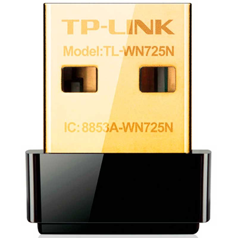 Adaptador Inalambrico USB Wifi TP-LINK TL-WN725N 2.4Ghz 150Mbps 