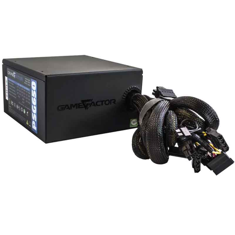 Fuente de Poder GAME FACTOR 650W 80Plus Bronze PSG650