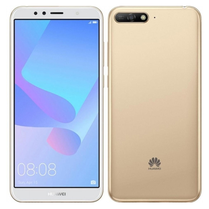 Celular Huawei Y6 2018 ATU-LX3 Color Dorado Libre de Fabrica