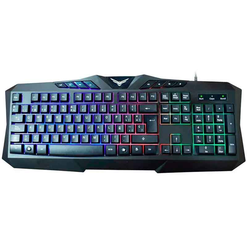 Teclado Gamer Naceb Retroiluminado Rgb Usb Na-0912