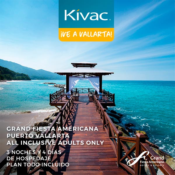 Viaje a Puerto Vallarta para 3 noches y 4 días en Grand Fiesta Americana Puerto Vallarta