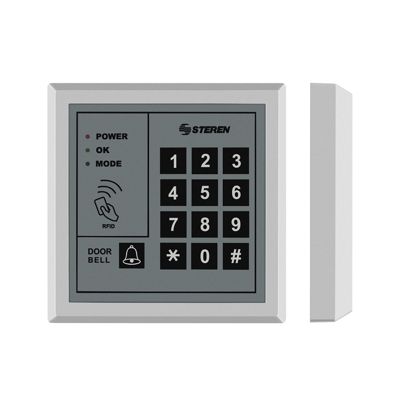 Control Acceso RFID Teclado Numérico Steren SEG-155