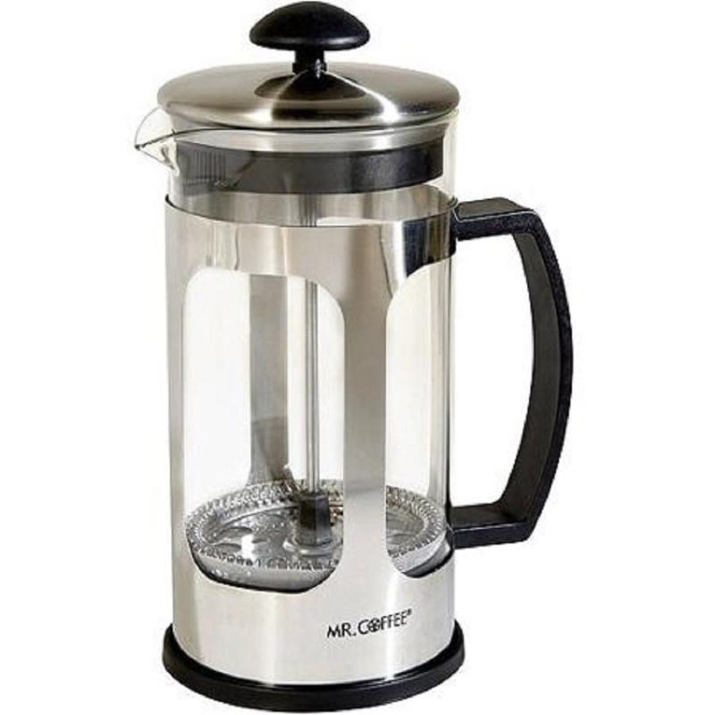 Cafetera prensa Francesa 1 Lt Mr Coffee BVMC-AC2  Acero Inox