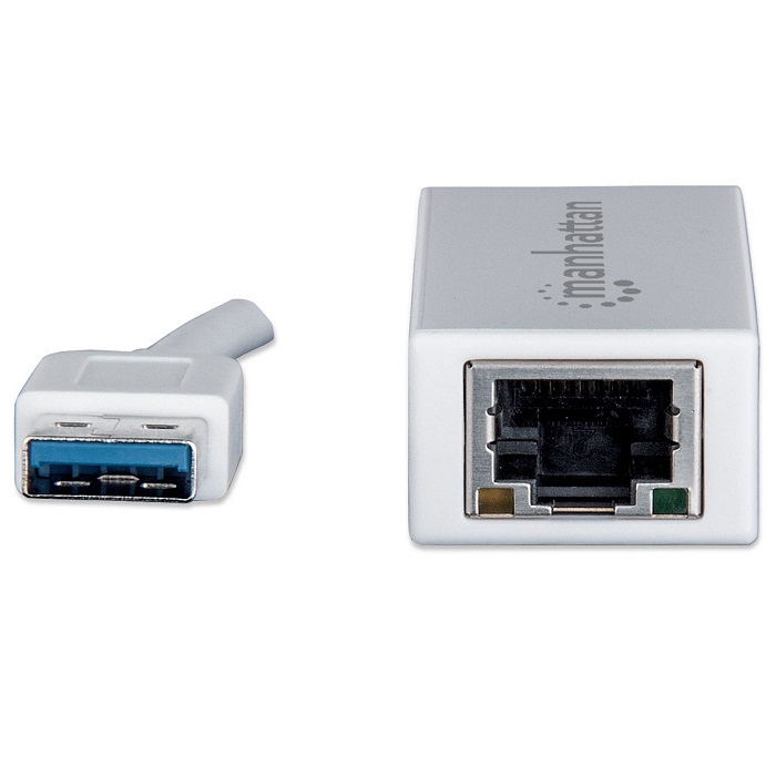 Convertidor Adaptador De Red Manhattan USB a Ethernet Alta Velocidad 2.0 506731