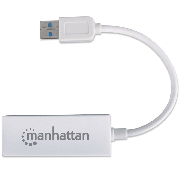 Convertidor Adaptador De Red Manhattan USB a Ethernet Alta Velocidad 2.0 506731
