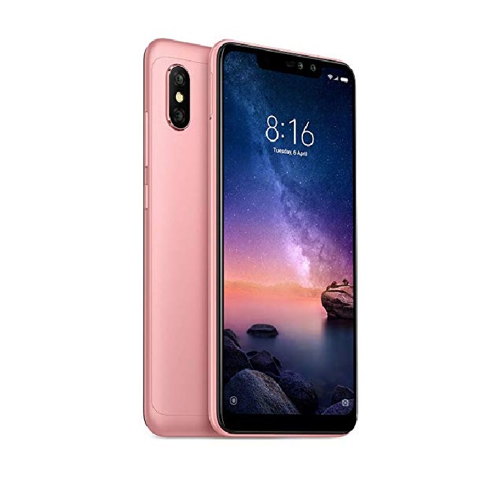 Celular Xiaomi Redmi Note 6 PRO 64GB 4GB RAM 6.26 pulgadas 12 mp Desbloqueado DORADO