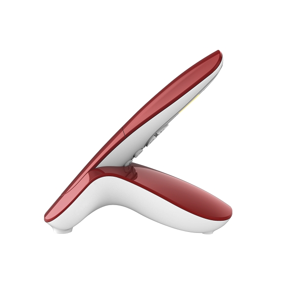 Telefono fijo Inalambrico Rojo Alcatel Manos libres  C250  - Reacondicionado