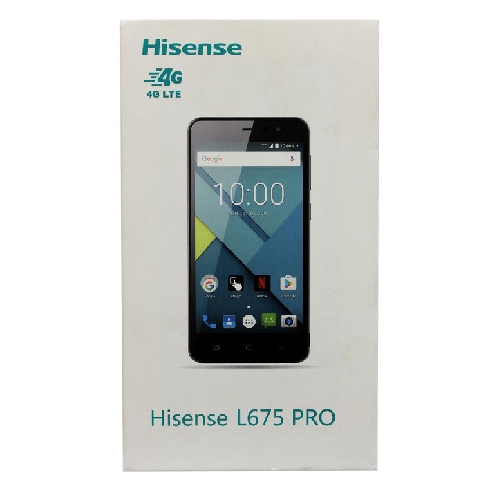 Celular Hisense L675 Pro 8gb 1gb Ram 5.0 Pulgadas Quadcore 8mp Nuevo Desbloqueado GRIS