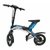 Bicicleta electrica plegable con bocinas bluetooth - Zeta - Blue